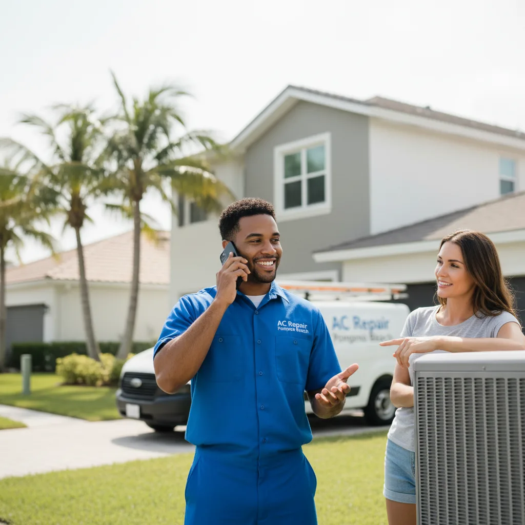 AC Repair Pompano Beach customer support in North Arlington
